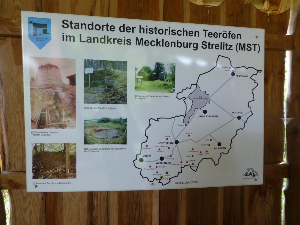 Zwei Seen Ferienhaus Canow Exteriör bild